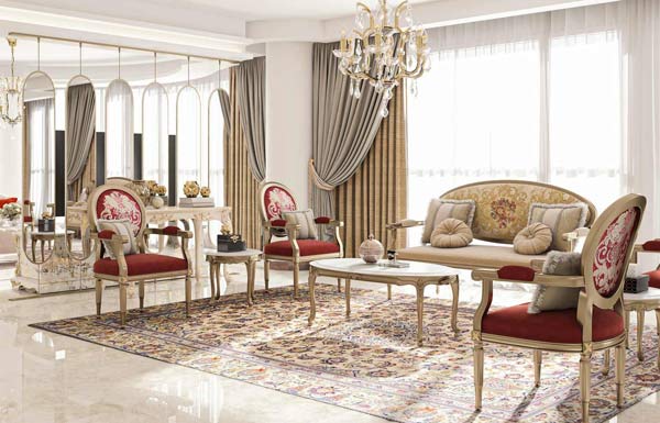 مدل چیدمان منزل کلاسیک + ایده های ناب و خفن برای دکوراسیون منزل کلاسیک