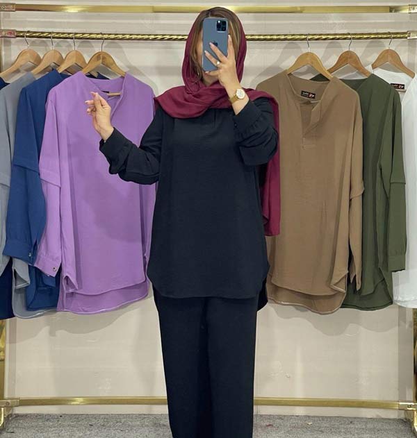 مدل مانتو ابروبادی جلو بسته + شیک ترین و پرطرفدارترین مدل های مانتو ابروبادی جلو بسته زنانه