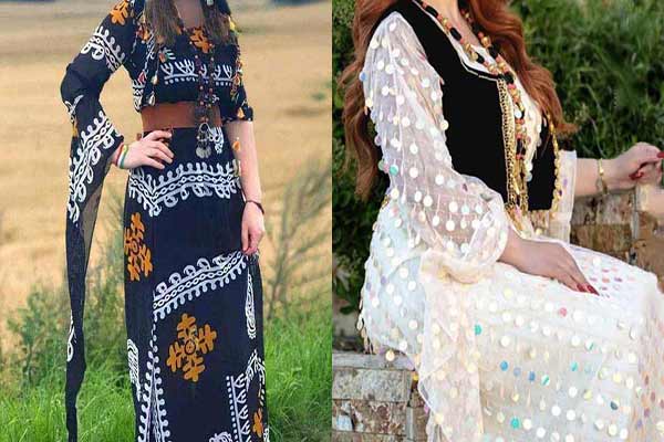 مدل لباس کردی دخترانه + پرطرفدارترین و زیباترین مدل های لباس کردی مجلسی