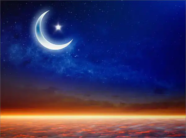 تعبیر خواب ماه و ستاره + برای زن متاهل و باردار و دختر مجرد