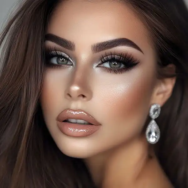 عکس آرایش صورت + جدیدترین مدل های آرایش صورت لایت اروپایی و ایرانی