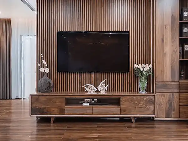 دیزاین پشت تلویزیون + بهترین ایده ها برای دیزاین پشت تلویزیون با جلوه وحشتناک
