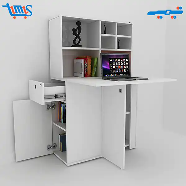 مدل کتابخانه با میز تحریر + بهترین ایده ها برای انتخاب کتابخانه با میز تحریر