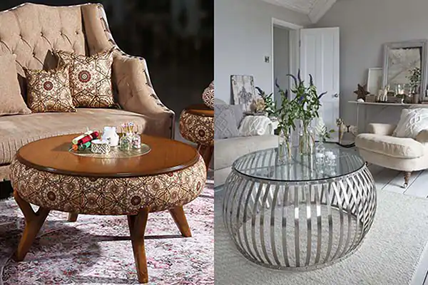 مدل میز پذیرایی جدید + جدید ترین مدل های میز پذیرایی مخصوص خانه های اعیانی