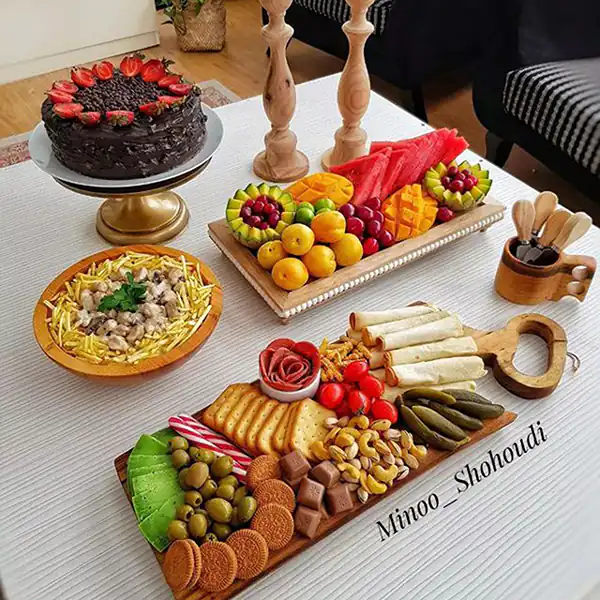 مدل میز پذیرایی جدید + جدید ترین مدل های میز پذیرایی مخصوص خانه های اعیانی