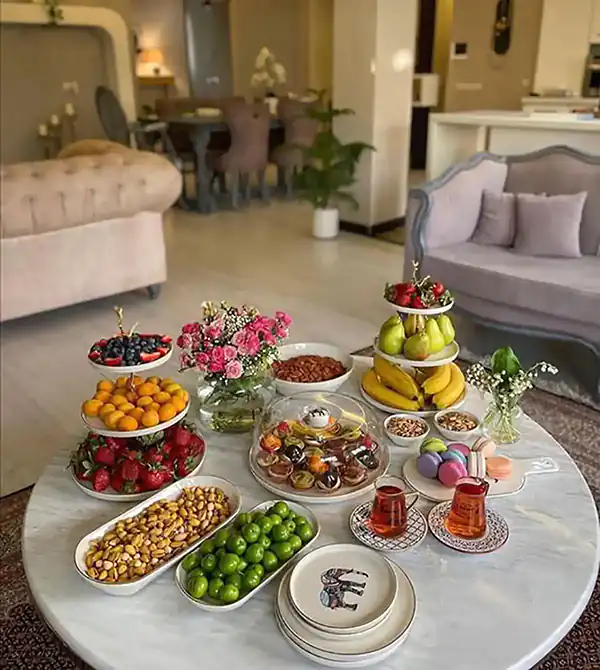 مدل میز پذیرایی جدید + جدید ترین مدل های میز پذیرایی مخصوص خانه های اعیانی
