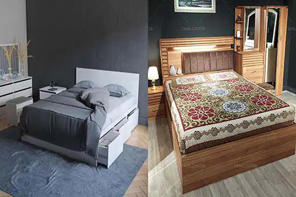 مدل سرویس خواب با ام دی اف + جدیدترین مدل های سرویس خواب ام دی اف