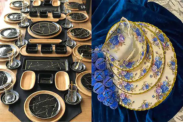 ظروف جدید غذا خوری + جدیدترین مدل های ظرف غذاخوری وارداتی امسال