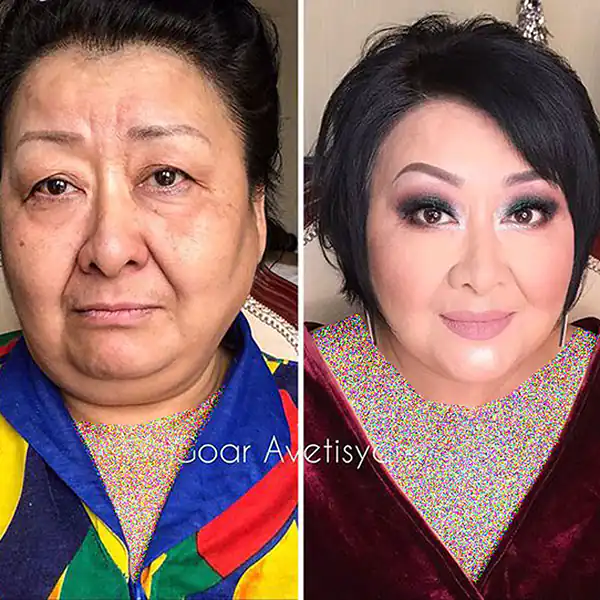 مدل آرایش صورت مادر داماد + زیباترین مدل های آرایش صورت مادر داماد بسیار شیک