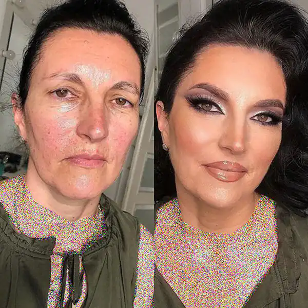 مدل آرایش صورت مادر داماد + زیباترین مدل های آرایش صورت مادر داماد بسیار شیک