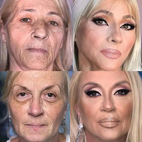 مدل آرایش صورت مادر داماد + زیباترین مدل های آرایش صورت مادر داماد بسیار شیک
