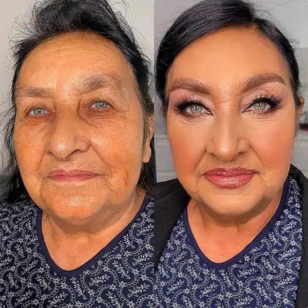 مدل آرایش صورت مادر داماد + زیباترین مدل های آرایش صورت مادر داماد بسیار شیک