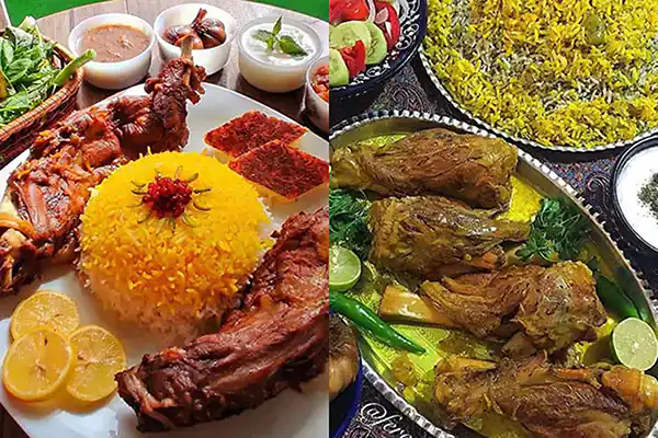 تزیین چلو گوشت + زیباترین مدل های تزیین چلو گوشت بسیار شیک و لاکچری