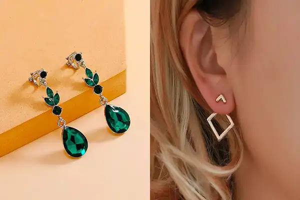 جدیدترین مدل گوشواره طلا + مدل های بسیار قشنگ و شیک زنانه و دخترانه
