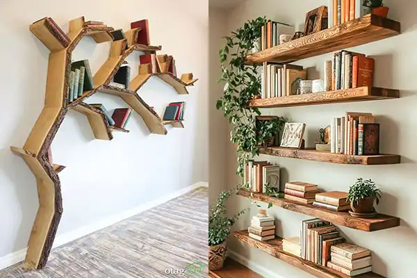جدیدترین مدل کتابخانه اتاق نوجوان + مدل های بسیار زیبا و جذاب