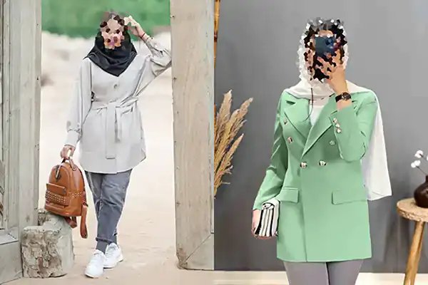 مدل مانتو ساده جدید + زیباترین مدل های مانتو ساده جدید و شیک و امروزی