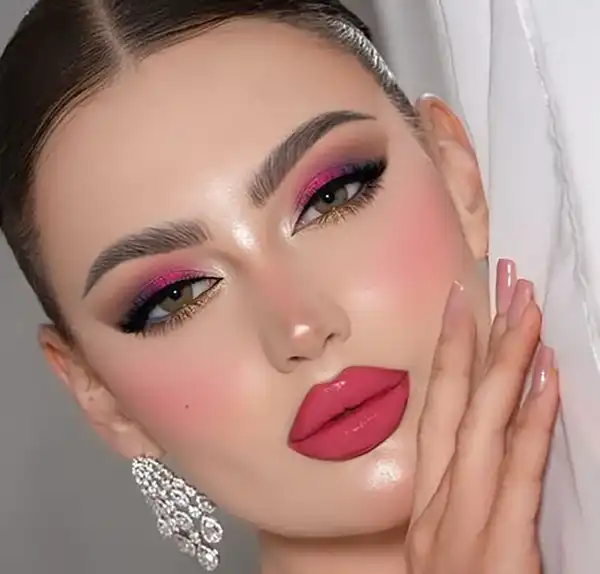 مدل آرایش صورت ۲۰۲۵ + لایت و خلیجی دخترانه شیک آرایش صورت 2025