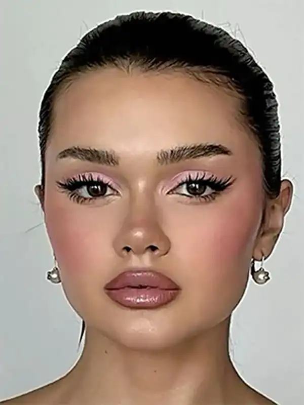 مدل آرایش صورت ۲۰۲۵ + لایت و خلیجی دخترانه شیک آرایش صورت 2025