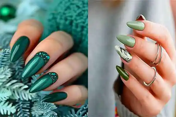 مدل لاک سبز + فوق العاده لاکچری با طرح های خاص لاک سبز