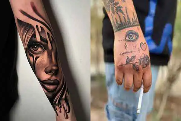 تاتو روی دست مردانه + طرح های شیک و خاص و جدید مدرن تاتو روی دست مردانه