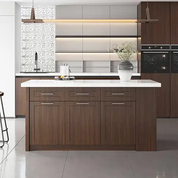 جدیدترین مدل کابینت آشپزخانه جزیره با طرح ها و رنگ های بسیار زیبا و شیک