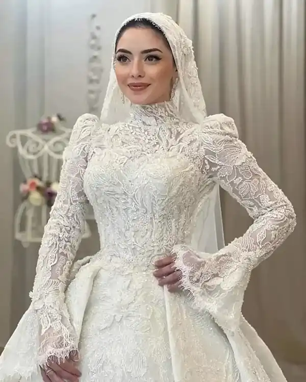 مدل عروس با حجاب + مدل عروس های زیبا و محجبه را اینجا ببینید