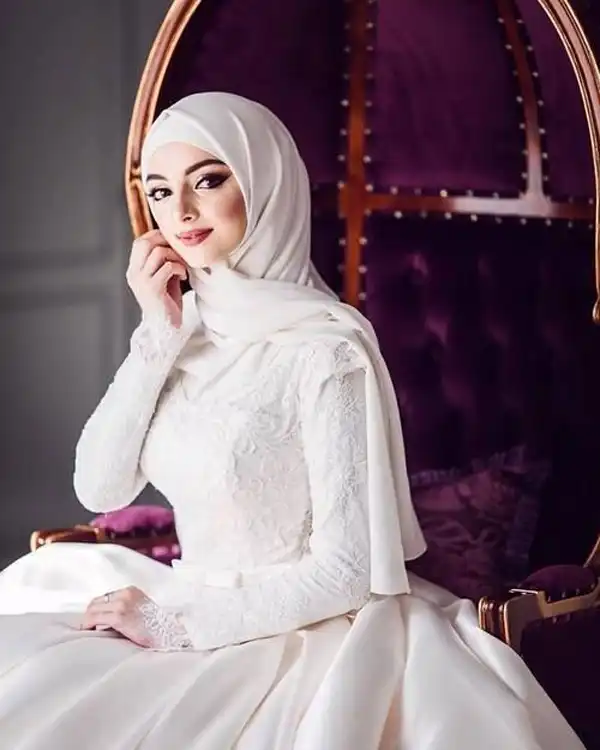 مدل عروس با حجاب + مدل عروس های زیبا و محجبه را اینجا ببینید
