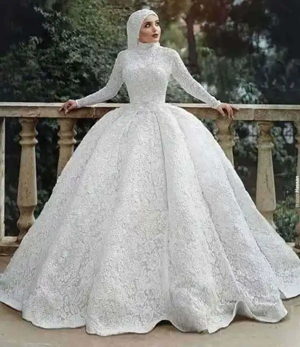 مدل عروس با حجاب + مدل عروس های زیبا و محجبه را اینجا ببینید