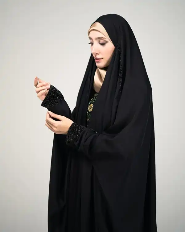 مدل چادر مشکی جدید +  مدل ها و رنگ های بسیار شیک و زیبا