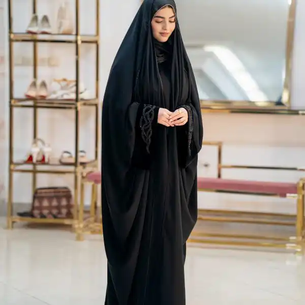 مدل چادر مشکی جدید +  مدل ها و رنگ های بسیار شیک و زیبا