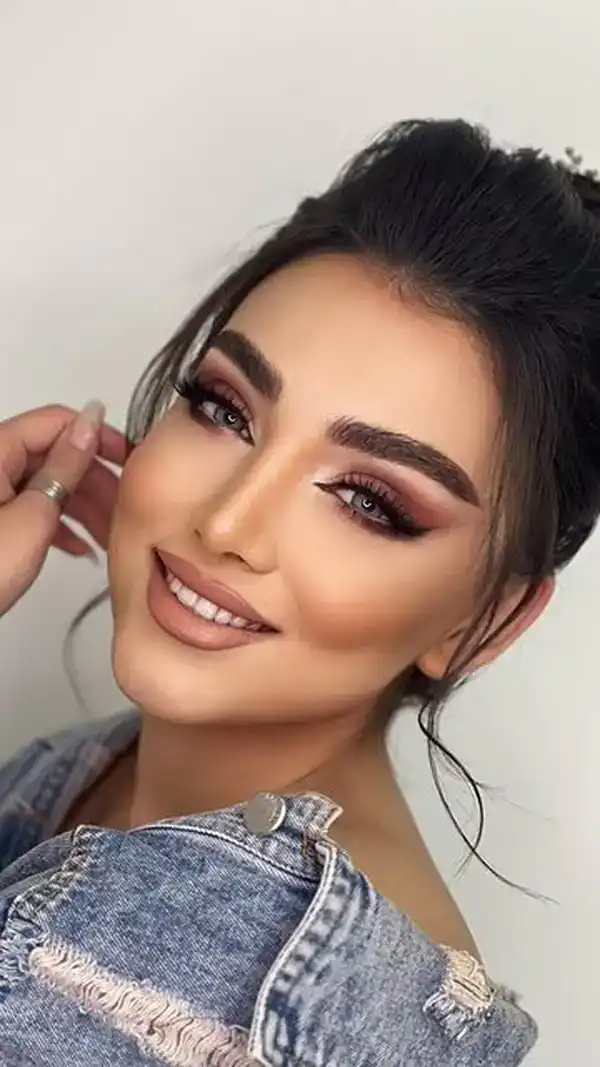 مدل چشم خمار + زیباترین فرم چشم خمار که زیبایی خاصی دارد