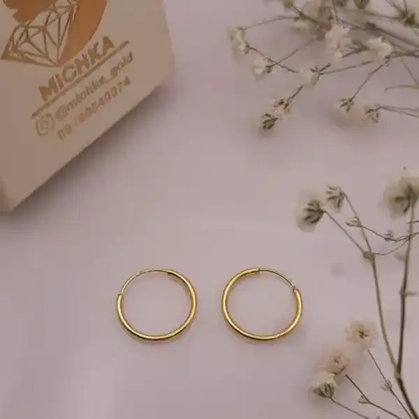 مدل گوشواره حلقه ای جدید + شیک ترین و قشنگ ترین مدل های گوشواره حلقه ای