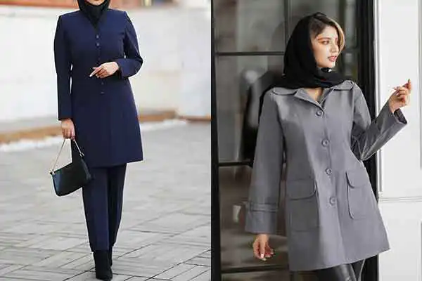 مدل مانتو اداری + مدل های بسیار زیبا و جذاب مناسب افراد شیک پوش