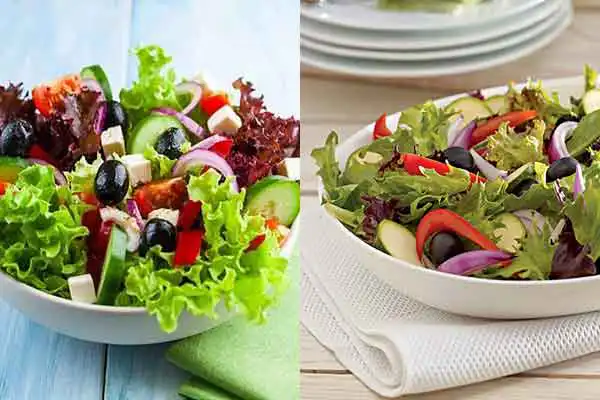 مدل سالاد با کاهو فرانسوی + ایده های خلاقانه و جذاب برای تزیین سالاد