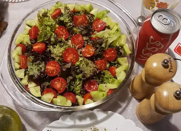 مدل سالاد با کاهو فرانسوی + ایده های خلاقانه و جذاب برای تزیین سالاد