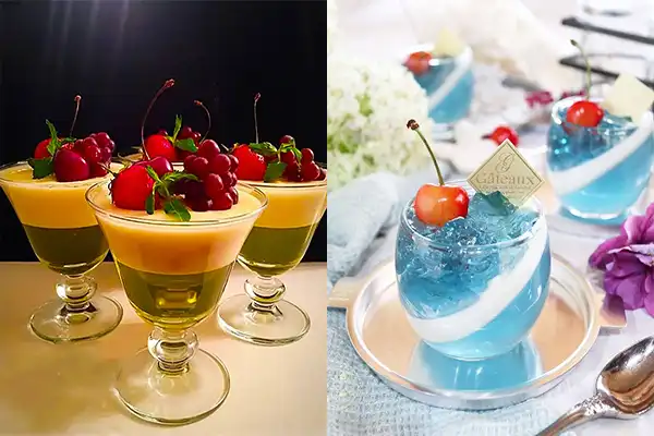 مدل ژله تک نفره + مدل های بسیار زیبا و شیک مناسب مهمانی ها