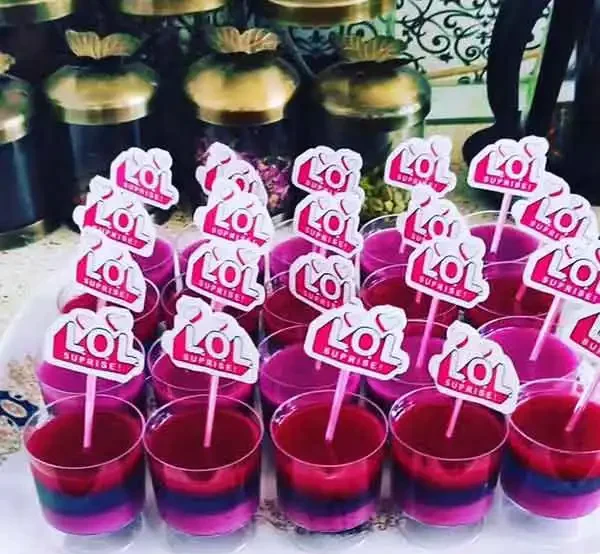 مدل ژله برای تولد + تزیین ژله با ایده های بسیار جذاب مناسب برای تولد