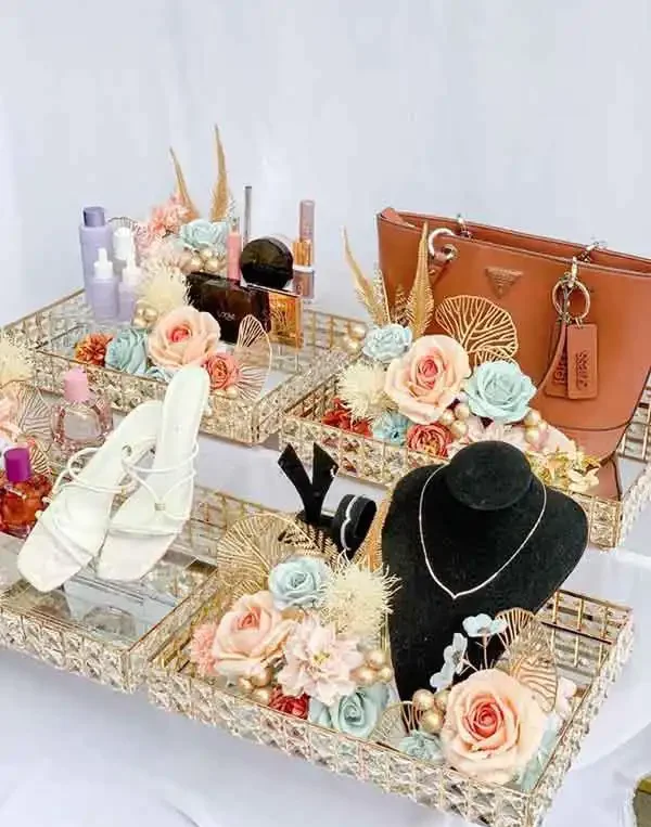 تزیین عروس + ایده های بسیار زیبا و شیک برای تزیین وسایل عروس