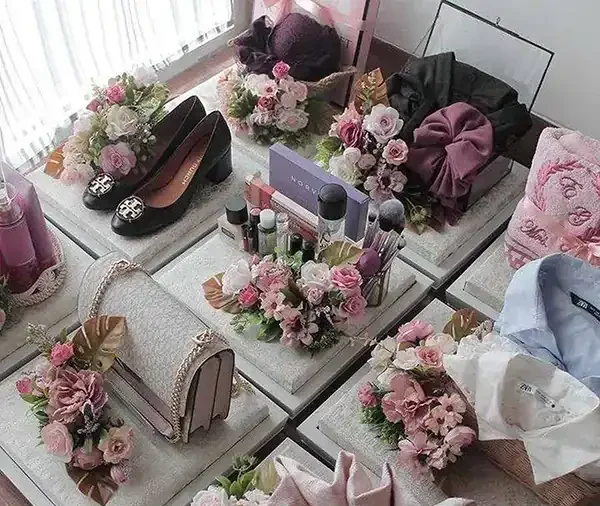 تزیین وسایل عروس + ایده های بسیار دیدنی برای تزیین کردن وسایل عروس