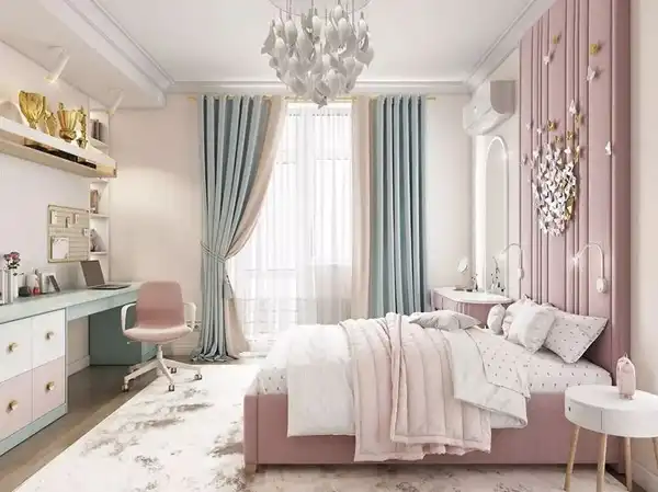 دیزاین اتاق دخترانه + ایده های بسیار زیبا و جذاب برای دیزاین اتاق دخترانه